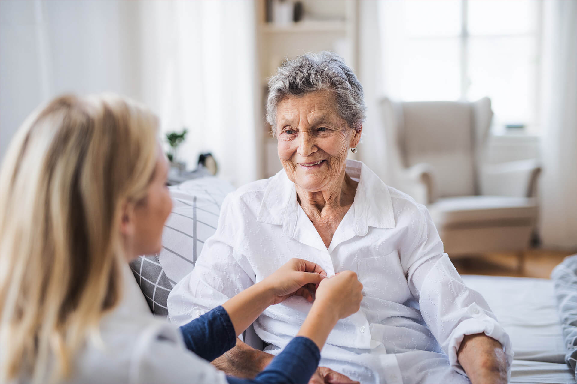 Caregiver and Senior